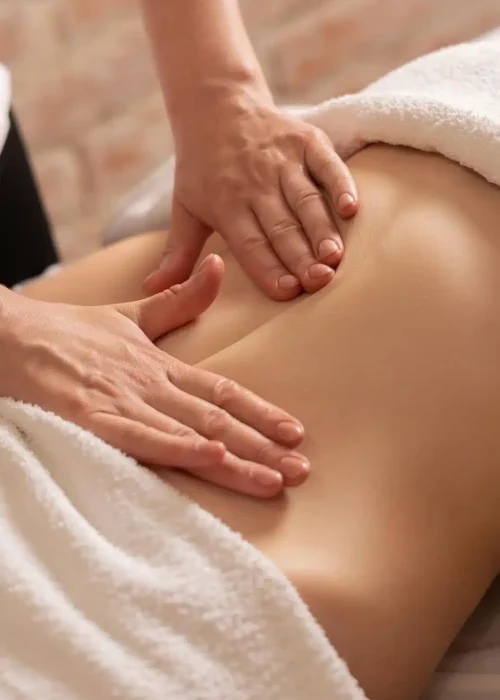 Masaje corporal profesional y relajante en Hunter Beauty Bar