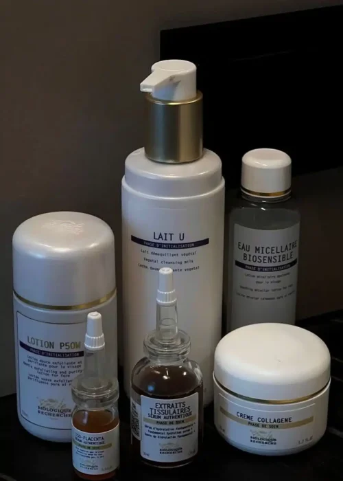 Selección completa de productos Biologique Recherche para cuidado facial y limpieza en Hunter Beauty Bar